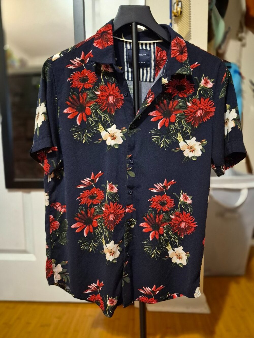 Floral Button Down